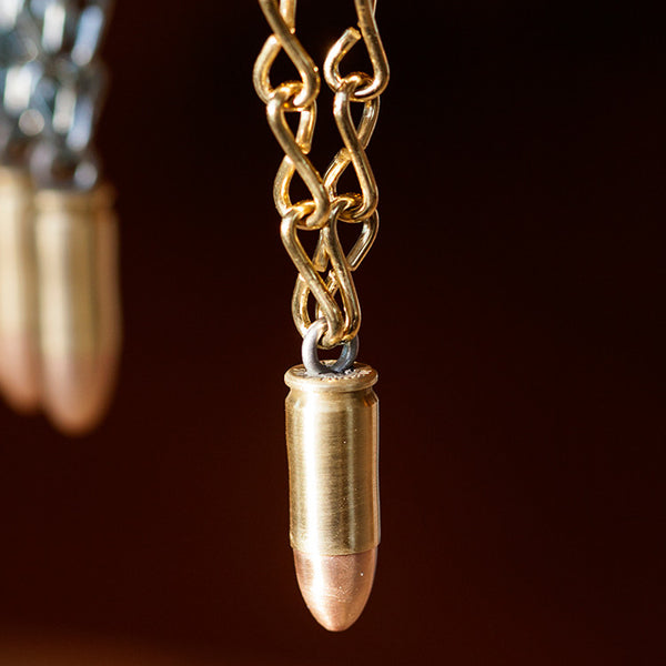 Real 9mm Bullet Christmas Ornaments - Handmade – ChocolateWeapons