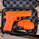 SOAP GUN + GRENADE Combo with Case (Blaze Hunter Orange)